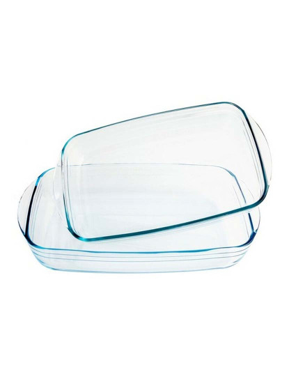 imagem de Conjunto de Travessas para Forno Pyrex Classic Transparente Vidro de Borosilicato (2 pcs)3