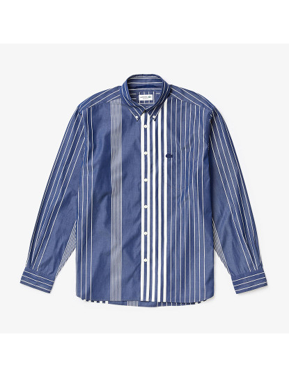 imagem de Camisa Lacoste  Homem Azul/Farinha 462