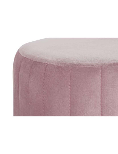 imagem de Conjunto 2 Banquetas Veludo Rosa3