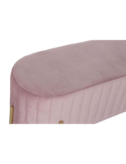 imagem de Conjunto 2 Banquetas Veludo Rosa2