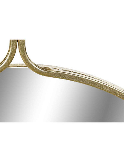 imagem de Espelho Metal Espelho Dourado 3