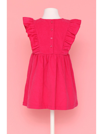 imagem de Vestido Flower Power Menina Fucshia2