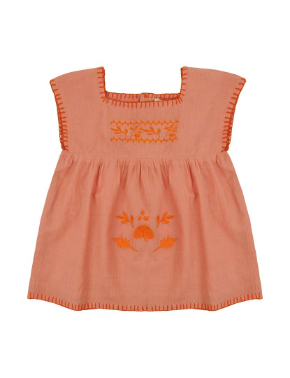 imagem de Vestido Menina Laranja1