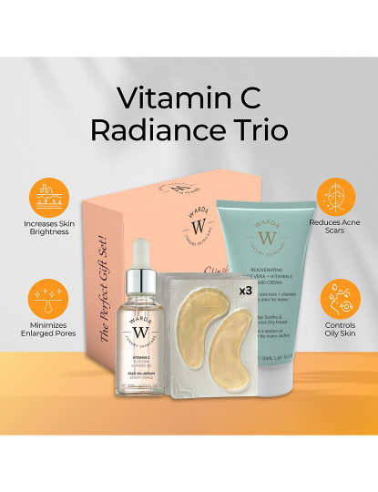 imagem de SÉRUM VITAMINA C GLOW BOOST 30ml +VITAMINA C HYDRO GEL ILUMINADOR SOB OLHOS x 3 + Aloe Vera Rejuvenescedor + Creme para as Mãos Vitamina C 50ml4