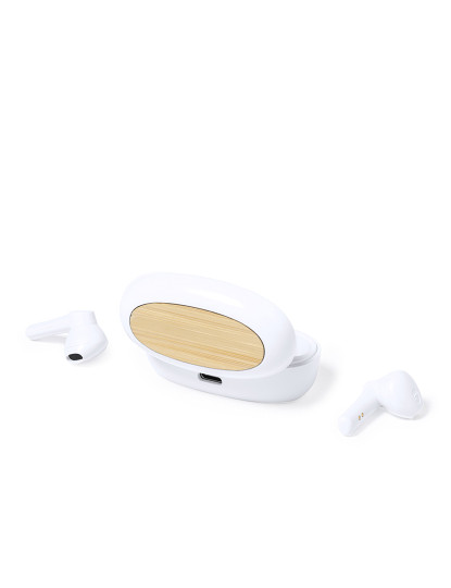 imagem de Auriculares TWS Kermit Bluetooth 5.0 Branco2