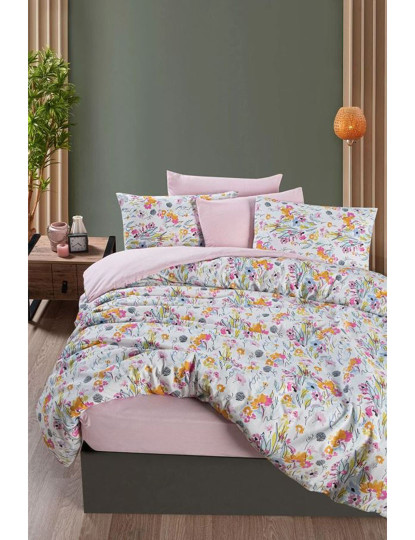 imagem de Conjunto Roupa Cama Casal Flower1