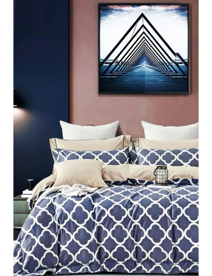 imagem de Conjunto Roupa Cama Casal Geometric1