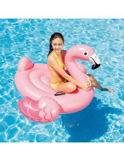 imagem de Figura Insuflável para Piscina Intex Flamingo (142 X 137 x 97 cm)1