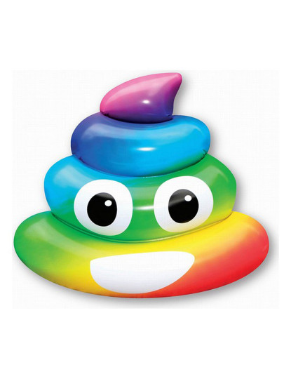 imagem de Colchão Insuflável Rainbow Poo (107 x 121 x 26  cm)1