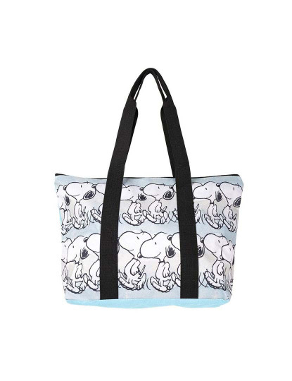 imagem de Saco de Praia Snoopy Azul1