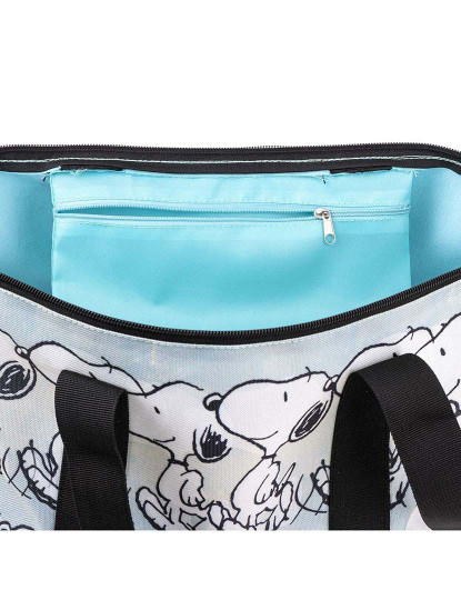 imagem de Saco de Praia Snoopy Azul5
