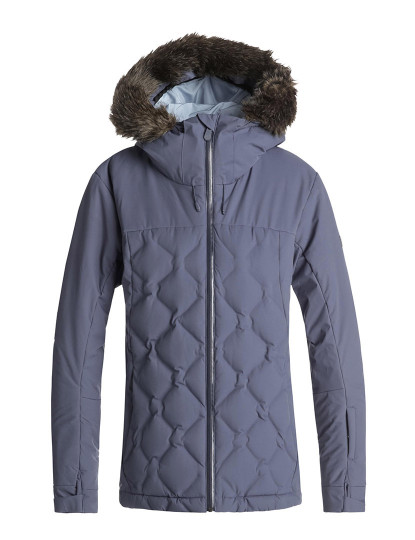 imagem de Parka capuz pêlo Roxy Breeze Azul Coroa1