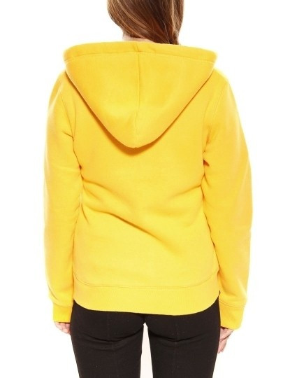 imagem de Sweatshirt C/ Fecho Abercrombie Amarelo & Branco2