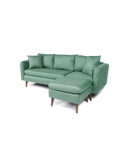 imagem de Sofá Chaise Longue Direita Sofia Verde Água3