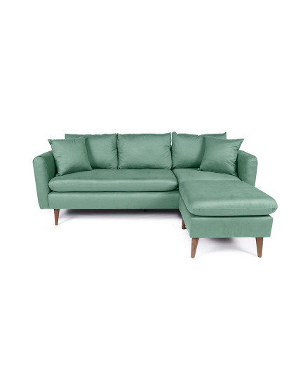 imagem de Sofá Chaise Longue Direita Sofia Verde Água5