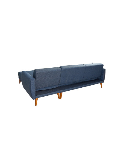 imagem de Sofá-Cama Chaiselongue Direita Aria Azul Escuro7