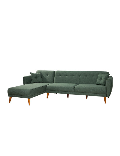 imagem de Sofá-Cama Chaiselongue Direita Aria Verde6