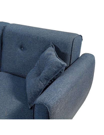 imagem de Sofá-Cama Chaiselongue Direita Aria Azul Escuro4