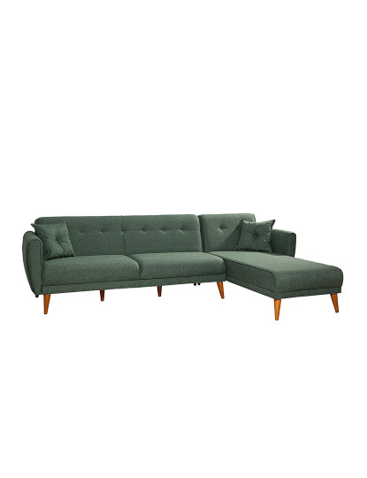 imagem de Sofá-Cama Chaiselongue Direita Aria Verde5