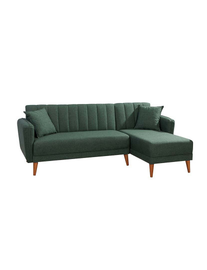 imagem de Sofá-Cama Chaiselongue Direita Aqua Verde Escuro4