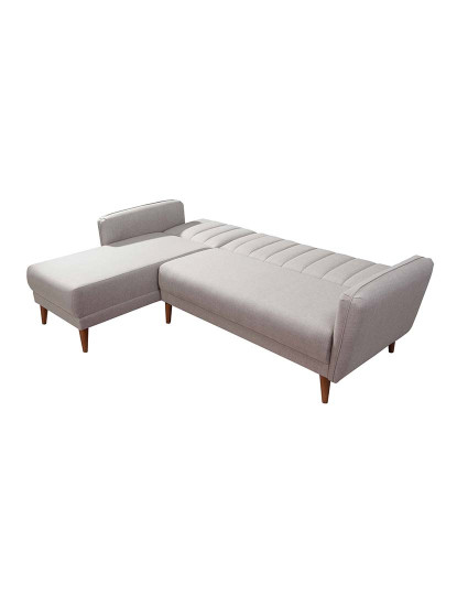 imagem de Sofá-Cama Chaiselongue Esquerda Aqua Creme6