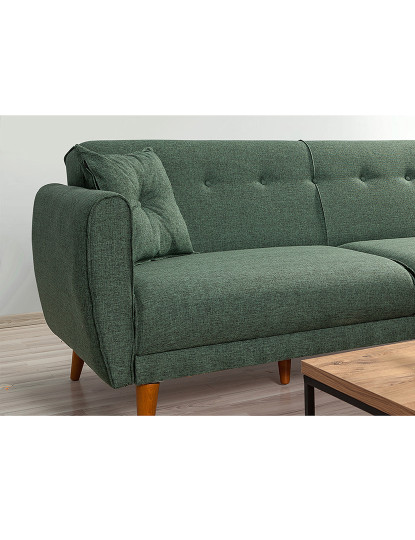 imagem de Sofá-Cama Chaiselongue Direita Aria Verde4