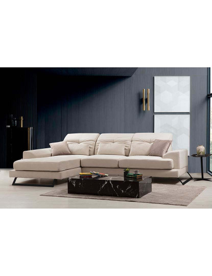 imagem de Sofá Chaiselongue Esquerda Stone Bege3