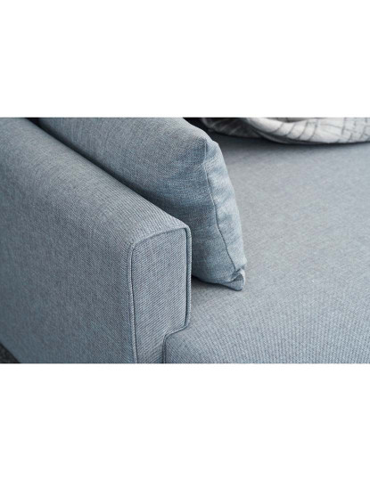 imagem de Sofá Cama Bella Soft Mini Kose Canto Esquerdo Azul4