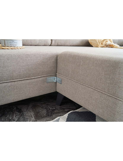 imagem de Sofa Cama Canto Eris Creme5