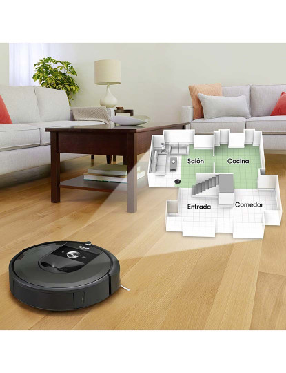 imagem de Robot Aspirador iRobot Roomba i7 I715040 Preto e Cinza Grau A5