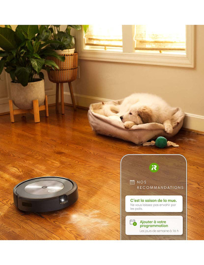 imagem de Robot Aspirador y Friegasuelos iRobot Roomba J7+ J755840 Grau A+41