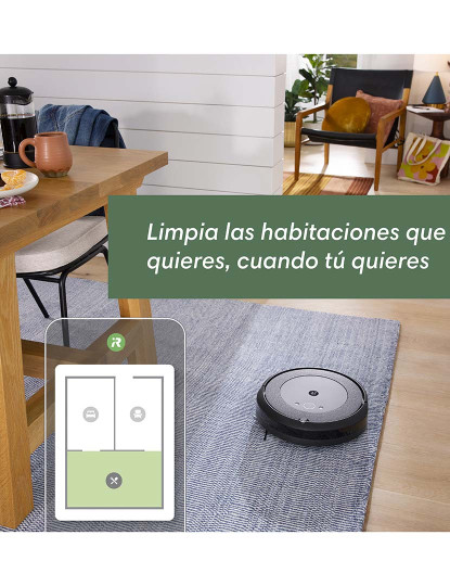 imagem de Robot Aspirador iRobot Roomba I5 15840 Preto com Conexão Wifi Grau A11