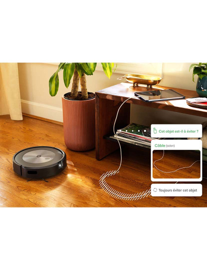 imagem de Robot Aspirador y Friegasuelos iRobot Roomba J7+ J755840 Grau A+46