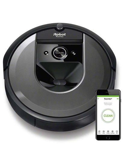 imagem de Robot Aspirador iRobot Roomba i7 I715040 Preto e Cinza Grau A21