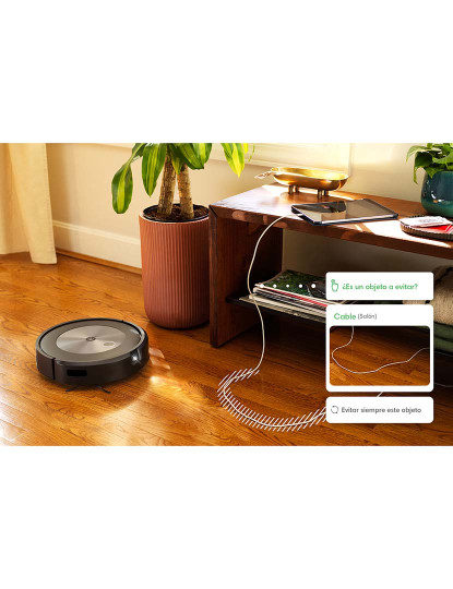 imagem de Robot Aspirador y Friegasuelos iRobot Roomba J7+ J755840 Grau A+14