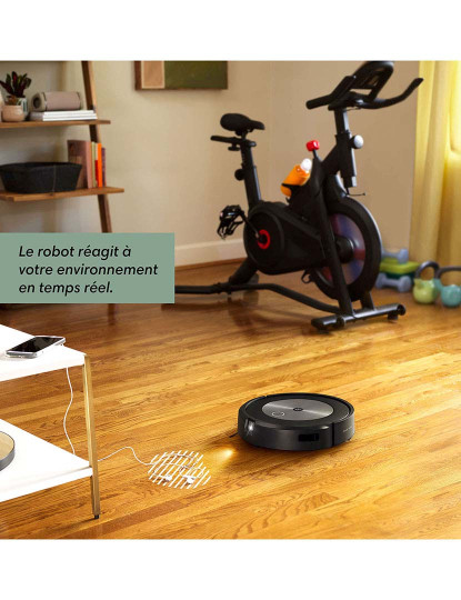 imagem de Robot Aspirador y Friegasuelos iRobot Roomba J7+ J755840 Grau A+43