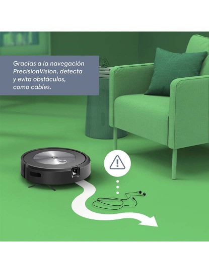 imagem de Robot Aspirador y Friegasuelos iRobot Roomba J7+ J755840 Grau A+10