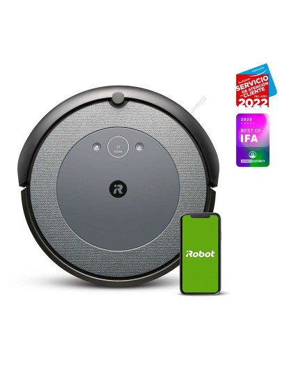 imagem de Robot Aspirador iRobot Roomba I5 15840 Preto com Conexão Wifi Grau A1