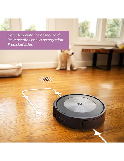 imagem de Robot Aspirador y Friegasuelos iRobot Roomba J7+ J755840 Grau A+5