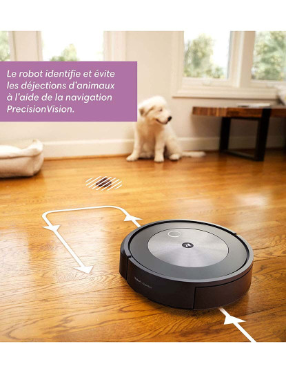 imagem de Robot Aspirador y Friegasuelos iRobot Roomba J7+ J755840 Grau A+44