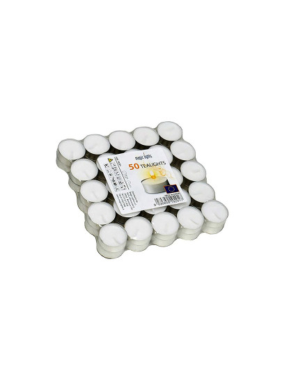 imagem de Conjunto de Velas Magic Lights 50 Peças Branco1