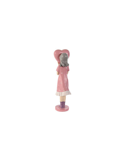 imagem de Figura Decorativa Home ESPRIT Cor de Rosa Malva chica 10 x 8,5 x 31 cm3