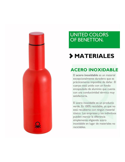 imagem de Garrafa de Água Vermelho 550Ml 8