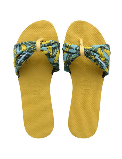 imagem de Havaianas Sandálias You Saint Tropez Senhora  Amarelo Dourado4