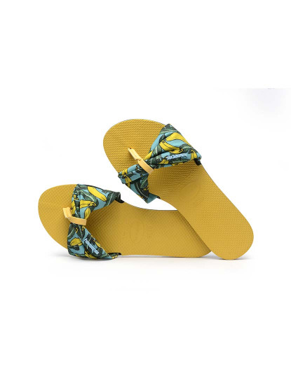 imagem de Havaianas Sandálias You Saint Tropez Senhora  Amarelo Dourado5