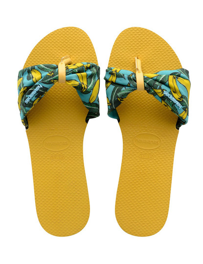 imagem de Havaianas Sandálias You Saint Tropez Senhora  Amarelo Dourado2