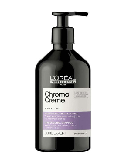 imagem de Chroma Crème Purple Dyes Professional Shampoo 500 Ml1