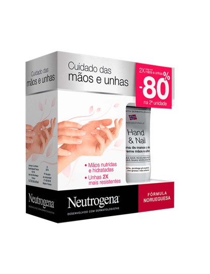 imagem de Fórmula Norueguesa Mãos E Unhas 2X75Ml Promo 1