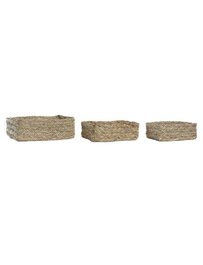 imagem de Cesta Set 3 Fibra Seagrass Natural       1