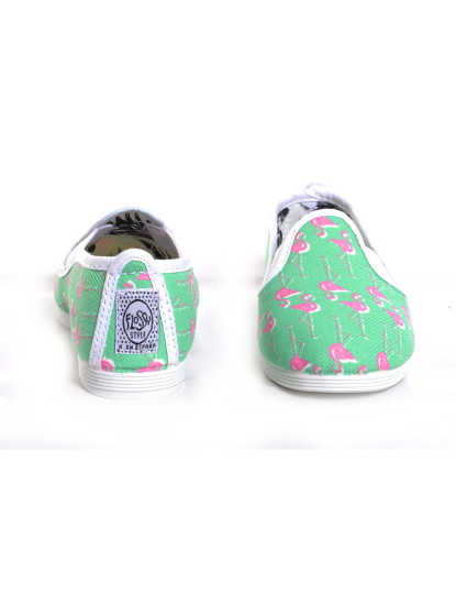 imagem de Slip-on Flossy Criança Print Xadrez Marinho3